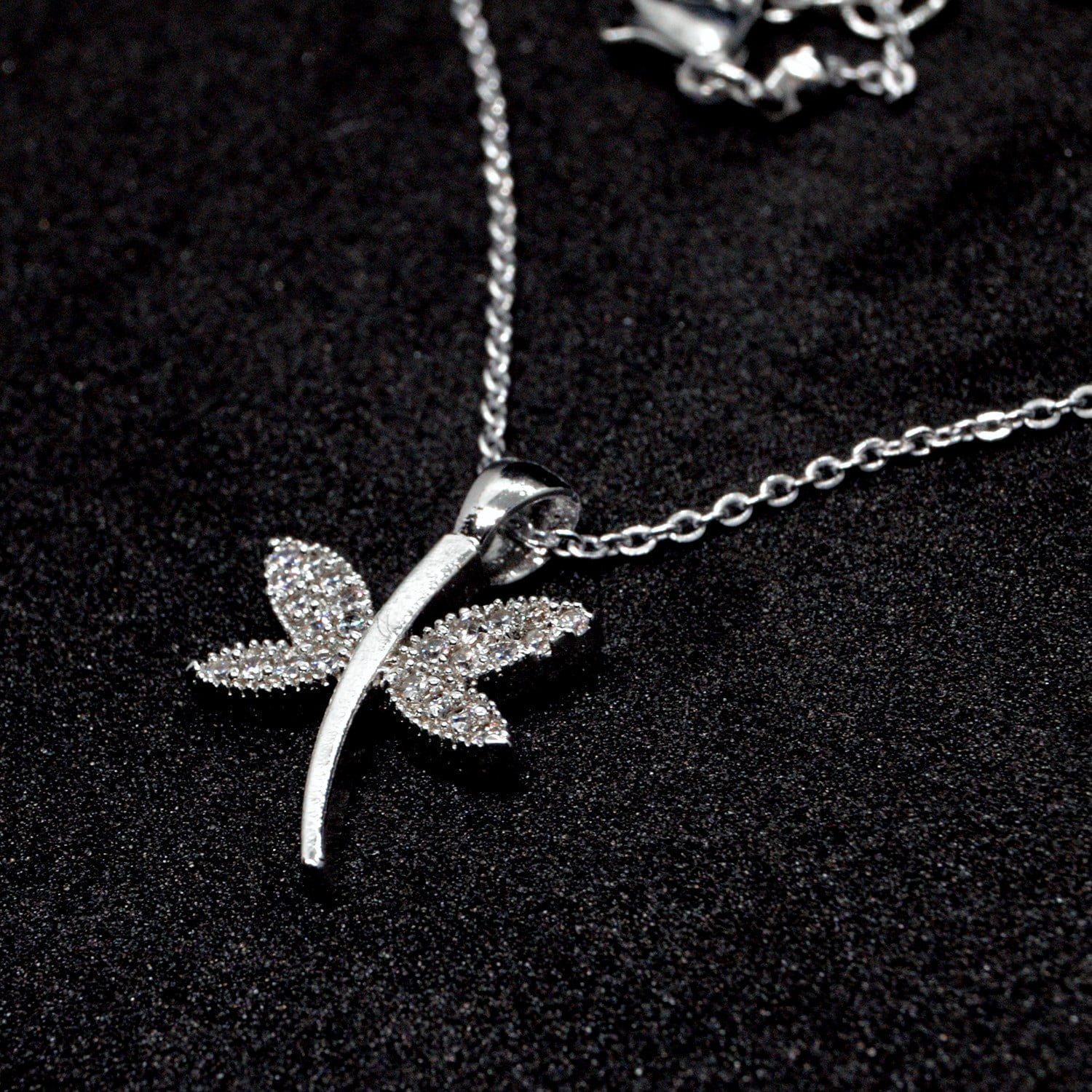 Toptan Gümüş Renk Zirkon Taşlı Yusufcuk Kolye 851 4 Toptan Gümüş Renk Zirkon Taşlı Yusufcuk Kolye 851 - Görsel 2