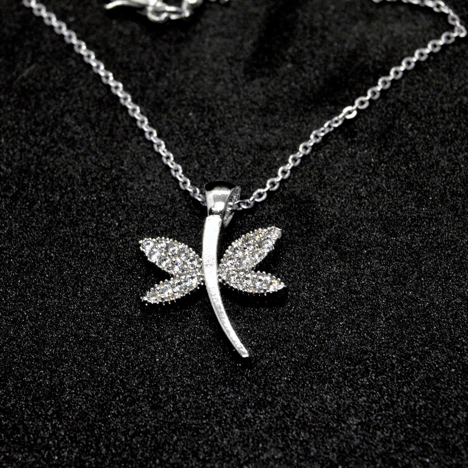 Toptan Gümüş Renk Zirkon Taşlı Yusufcuk Kolye 851 3 Toptan Gümüş Renk Zirkon Taşlı Yusufcuk Kolye 851