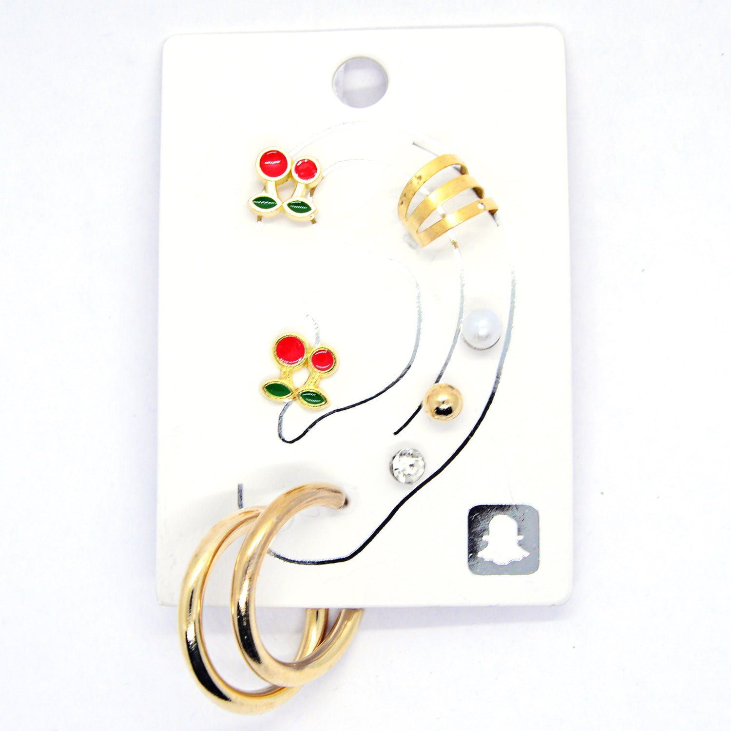 Toptan Altın Renk Kombin Küpe Kiraz Halka- 1020 13 2a8e6be0c1a34d56a2767289c30266c2-toptan taki