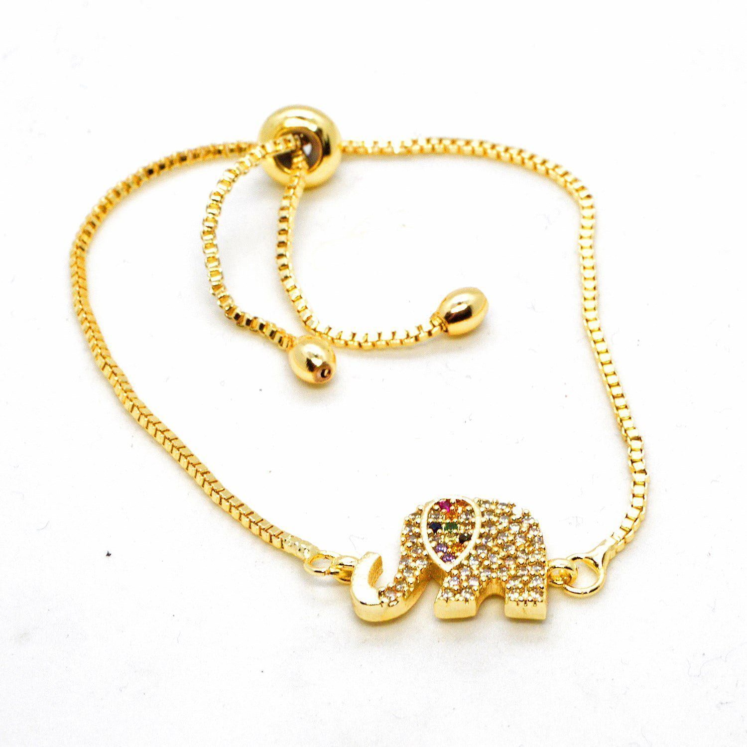 Toptan Altın Renk Fil Asansör Bileklik 930 3 Toptan Altın Renk Fil Asansör Bileklik 930