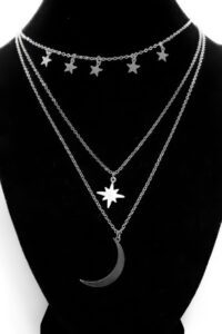 Toptan Gümüş Renk Kutup Yıldızı Ve Hilal Figürlü Çok Katmanlı Kombin Kolye 960 14 9197fe1484664309a4d08766102a2e06-toptan taki