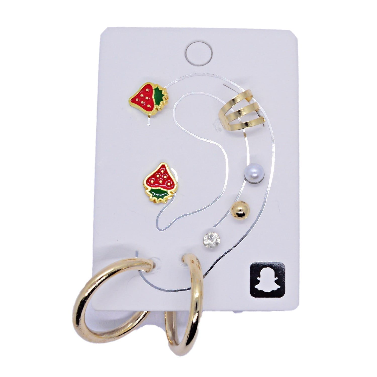 Toptan Altın Renk Kombin Küpe Çilek Halka - 1023 9 cec9e8b54bc1412cb6ee7580984e2984-toptan taki