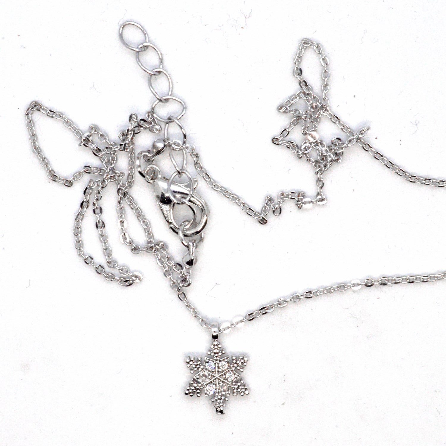 Toptan Gümüş Renk Zirkon Taşlı Ufak Kar Tanesi Beyaz Taşlı Kolye 936 4 Toptan Gümüş Renk Zirkon Taşlı Ufak Kar Tanesi Beyaz Taşlı Kolye 936 - Görsel 2