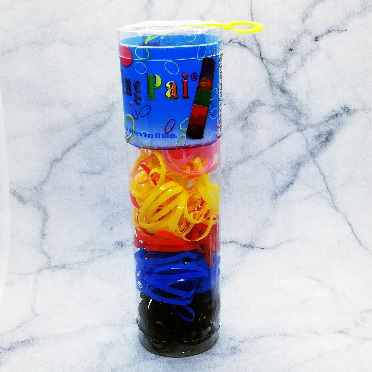 Toptan Siyah Mavi Kırmızı Sarı Pembe Saç Örgü Lastiği - 1222 3 Toptan Siyah Mavi Kırmızı Sarı Pembe Saç Örgü Lastiği - 1222