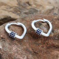 Toptan Gümüş Renk Mengeç Zirkon Küpe - 1263 7 1e671cdbf71b48b2b663315cec849386-toptan taki