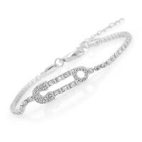 Toptan Gümüş Renk Zirkon Bileklik - 1278 5 22c27986b0fb4c07a28642af1e451ee1-toptan taki