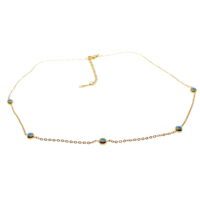 Toptan Altın Renk Sf 5 Göz Nazar Model Çelik Kolye - 1675 5 0e21e7ca605e40d59a5830f1a97ae2d4-toptan taki