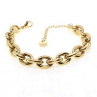 Toptan Altın Renk Somon Model Unisex Çelik Bileklik - 1640 5 0e85f0e844a444089927b1290f516399-toptan taki