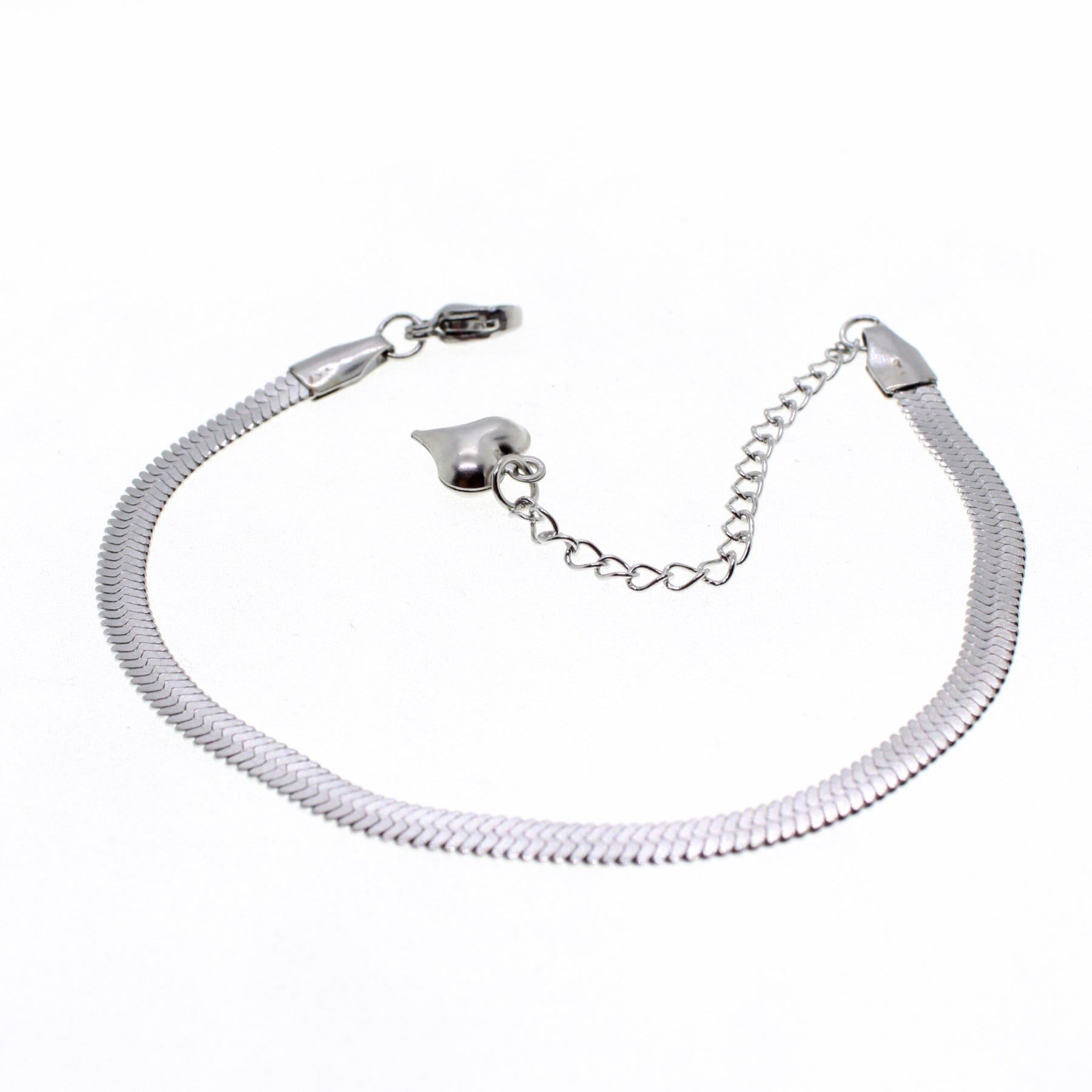 Toptan Gümüş Renk İtalyan Zincir Unisex Model Çelik Bileklik - 1669 4 Toptan Gümüş Renk İtalyan Zincir Unisex Model Çelik Bileklik - 1669 - Görsel 2