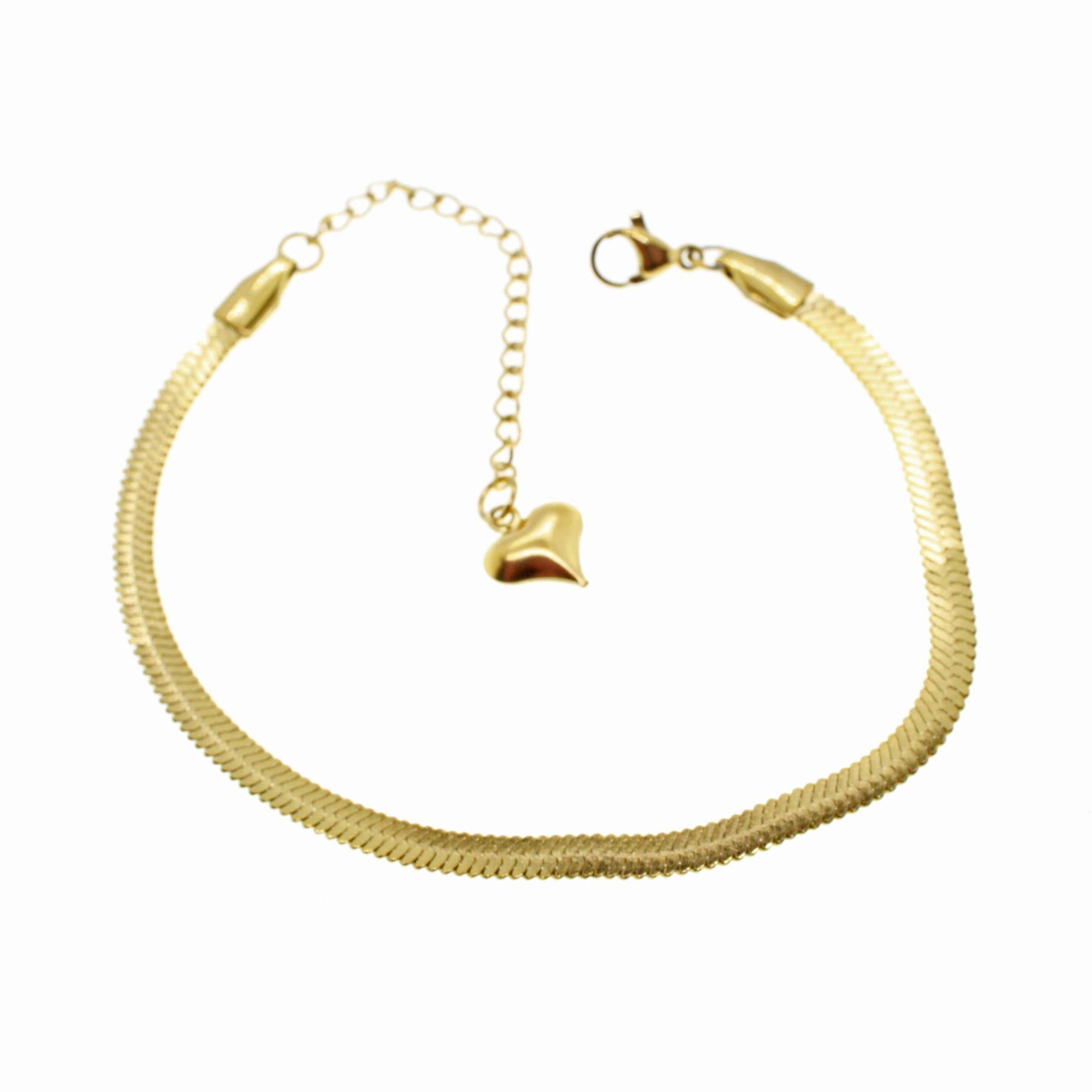 Toptan Altın Renk İtalyan Zincir Unisex Model Çelik Bileklik - 1670 4 Toptan Altın Renk İtalyan Zincir Unisex Model Çelik Bileklik - 1670 - Görsel 2