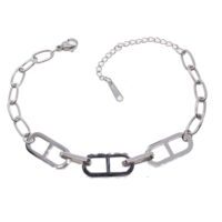 Toptan Gümüş Renk Sekiz Dikdörtgen Unisex Model Çelik Bileklik - 1649 5 69d99081d6884267a1900202f37d0e4b-toptan taki