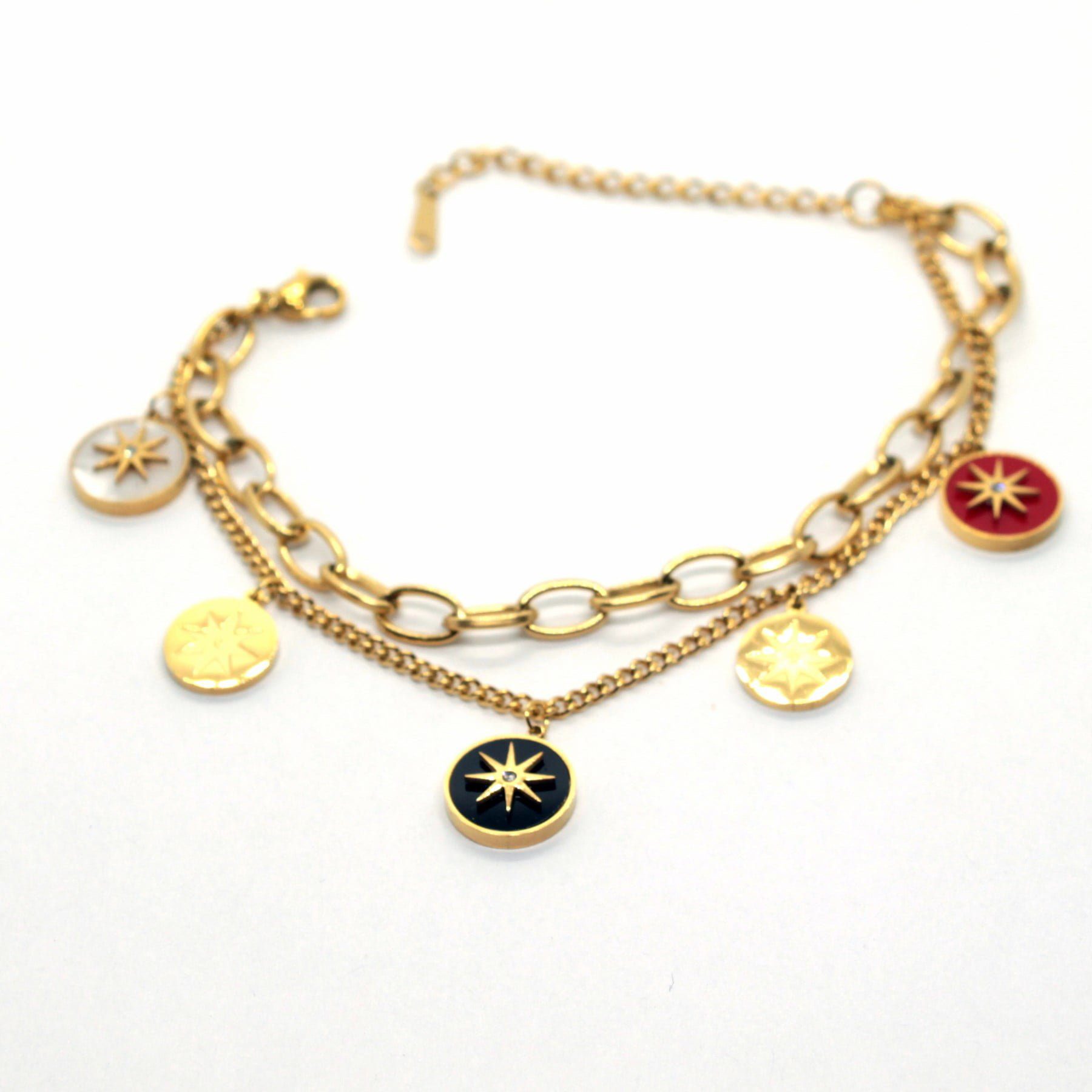 Toptan Altın Renk Çelik Bileklik - 1456 3 Toptan Altın Renk Çelik Bileklik - 1456