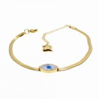 Toptan Altın Renk İtalyan Sedef Göz Model Çelik Bileklik - 1658 5 a64aabed569e4e6e814c78b18ffc5d21-toptan taki