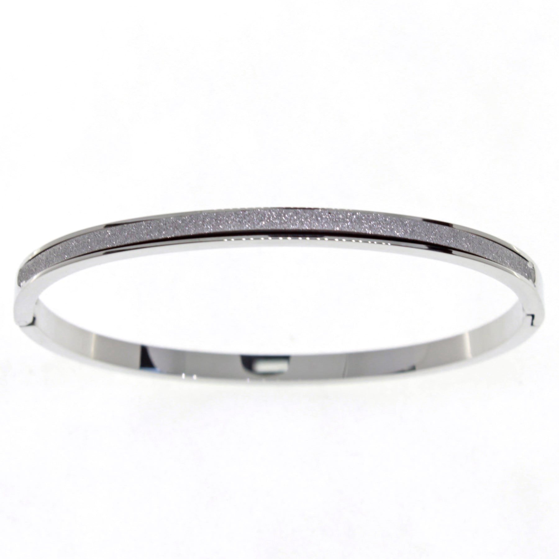 Toptan Gümüş Renk Taşlanmış Düz Unisex Çelik Kelepçe Bileklik - 1541 4 Toptan Gümüş Renk Taşlanmış Düz Unisex Çelik Kelepçe Bileklik - 1541 - Görsel 2