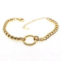 Toptan Altın Renk Yuvarlak Model Unisex Asensör Cadena Zincir Çelik Bileklik - 1634 5 ee7e7e117df64f81aa344782280735d6-toptan taki