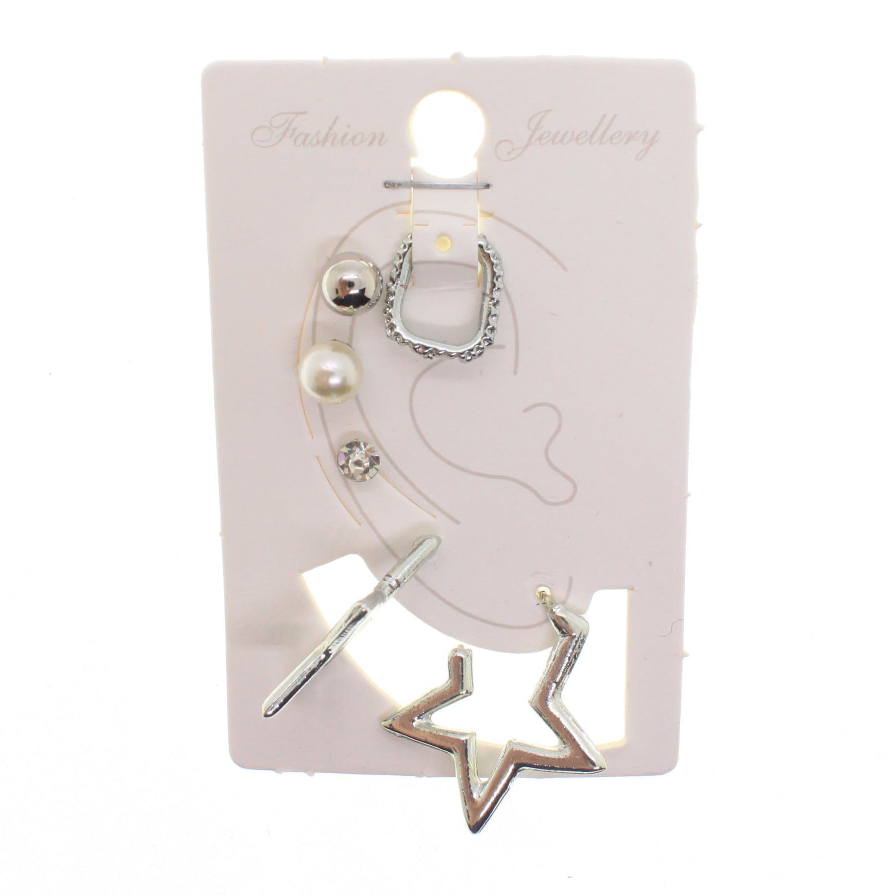 Toptan Gümüş Renk Kombin Küpe Karışık Model Kıkırdak Küpe - 997 14 0bcd3579ca374b36bba51792cff69f08-toptan taki