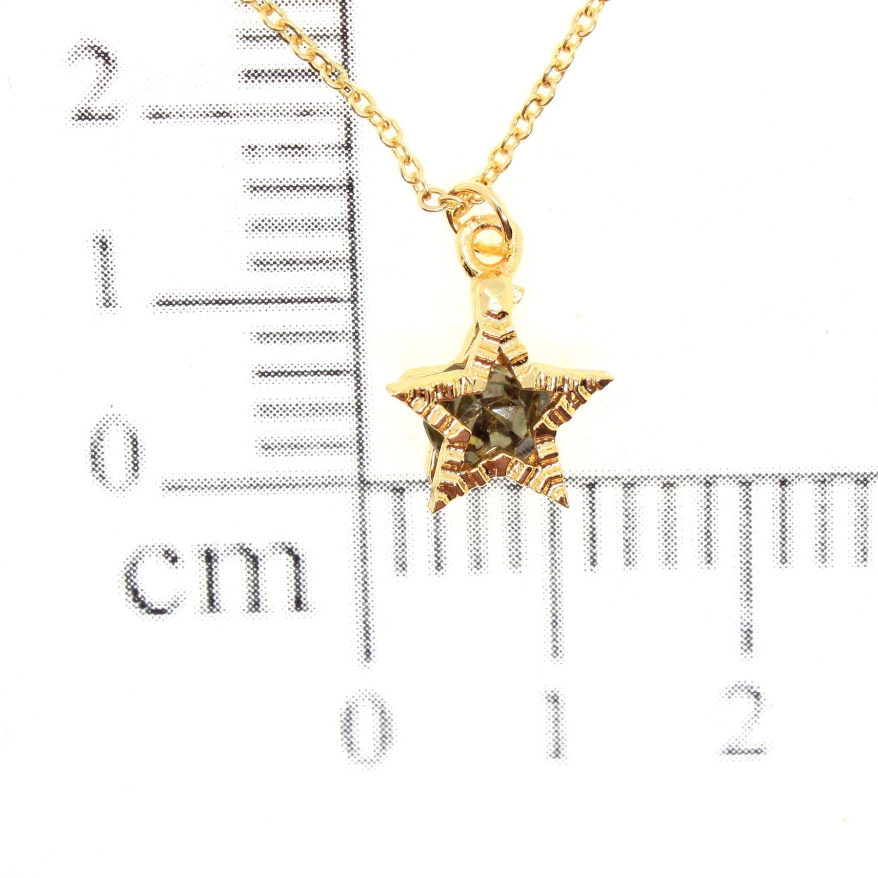 Toptan Altın Renk Yıldız Topaz Renk Tek Taş Zirkon Kolye - 1765 8 Toptan Altın Renk Yıldız Topaz Renk Tek Taş Zirkon Kolye - 1765 - Görsel 6