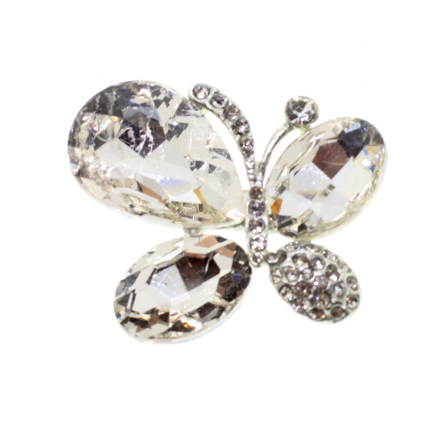 Toptan Gümüş Renk Kelebek Model Broş - 1751 4 Toptan Gümüş Renk Kelebek Model Broş - 1751 - Görsel 2