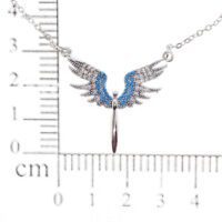 Toptan Gümüş Renk Mikail Meleği Kanatlı Karışık Renkli Taşlı Zirkon Kolye - 1768 15 227ff187f411497fa40f42df88ab4d8f-toptan taki