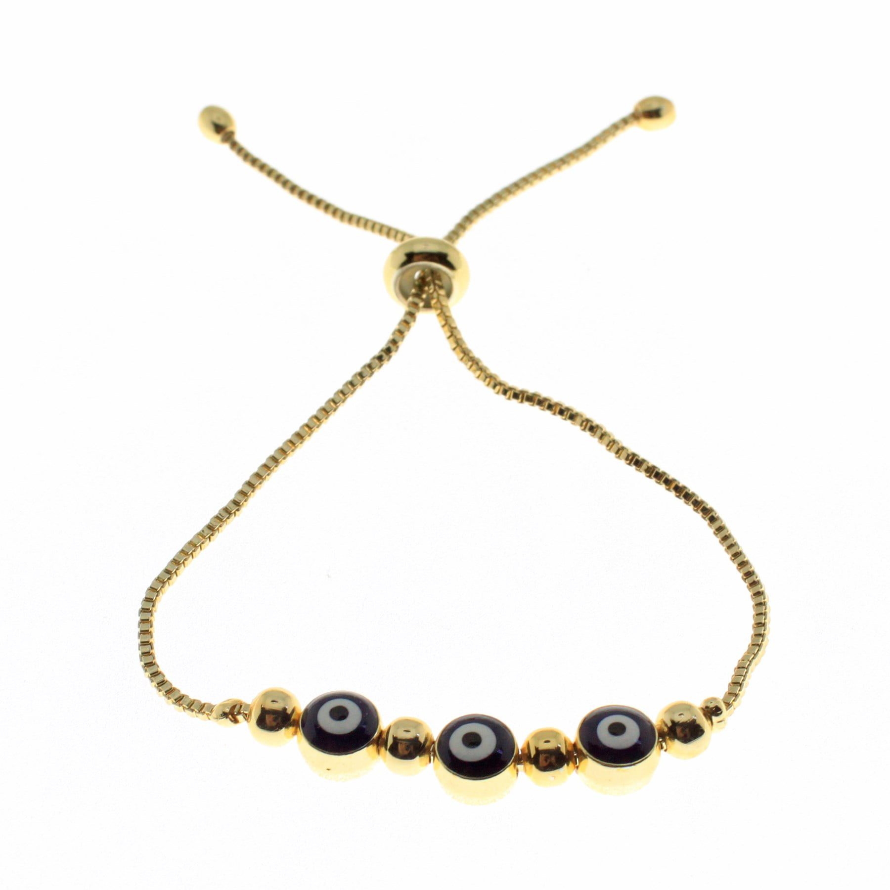 Toptan Altın Renk Mavi Göz Üçlü Macun Asansör Bileklik - 1762 4 Toptan Altın Renk Mavi Göz Üçlü Macun Asansör Bileklik - 1762 - Görsel 2