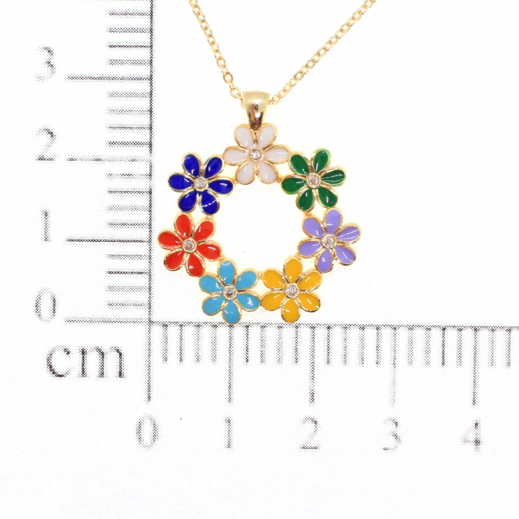 Toptan Altın Renk Zirkon Taşlı Çelenk Model Zirkon Kolye - 1786 4 Toptan Altın Renk Zirkon Taşlı Çelenk Model Zirkon Kolye - 1786 - Görsel 2