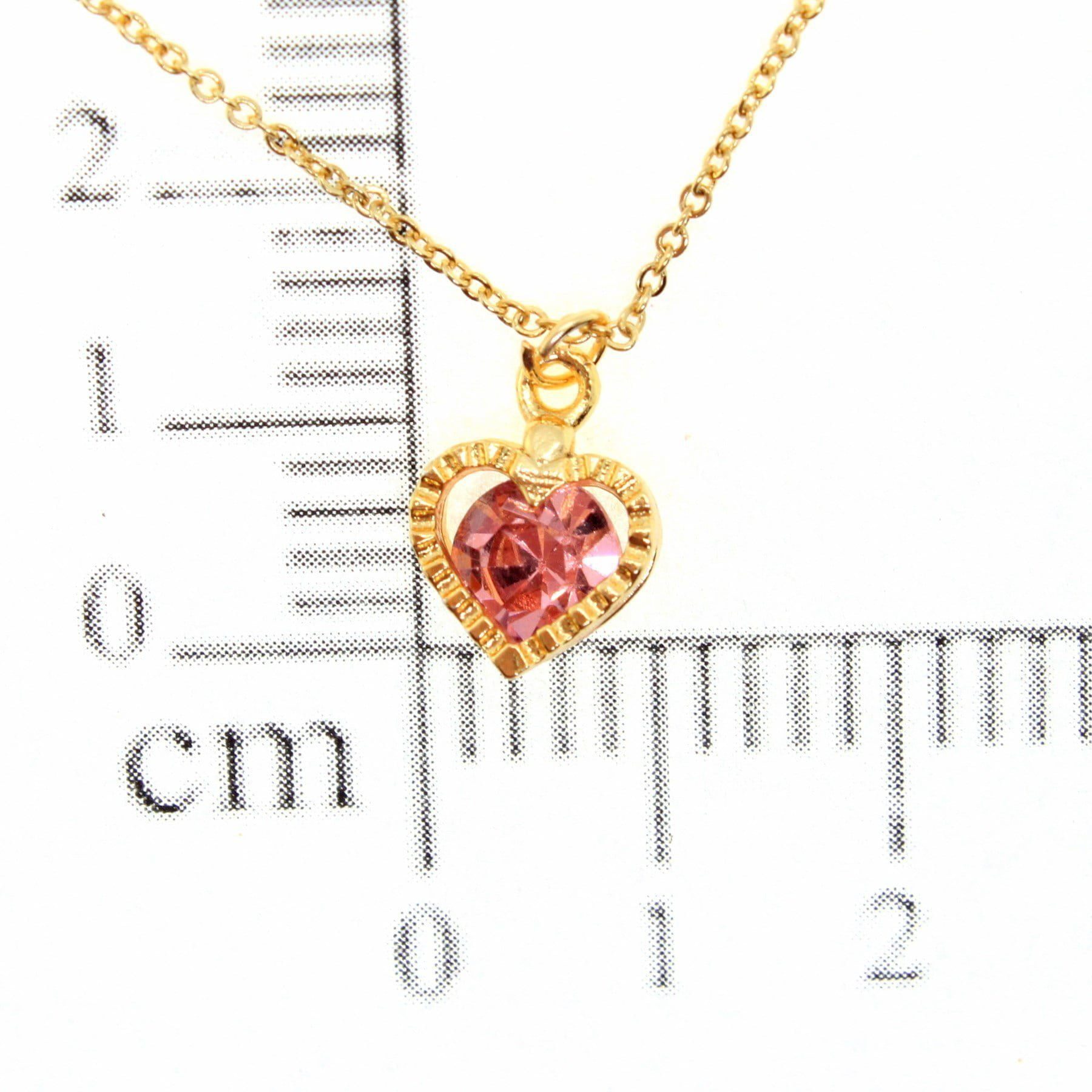 Toptan Altın Renk Pembe Renk Zirkon Taşlı Kalp Model Zirkon Kolye - 1773 4 Toptan Altın Renk Pembe Renk Zirkon Taşlı Kalp Model Zirkon Kolye - 1773 - Görsel 2