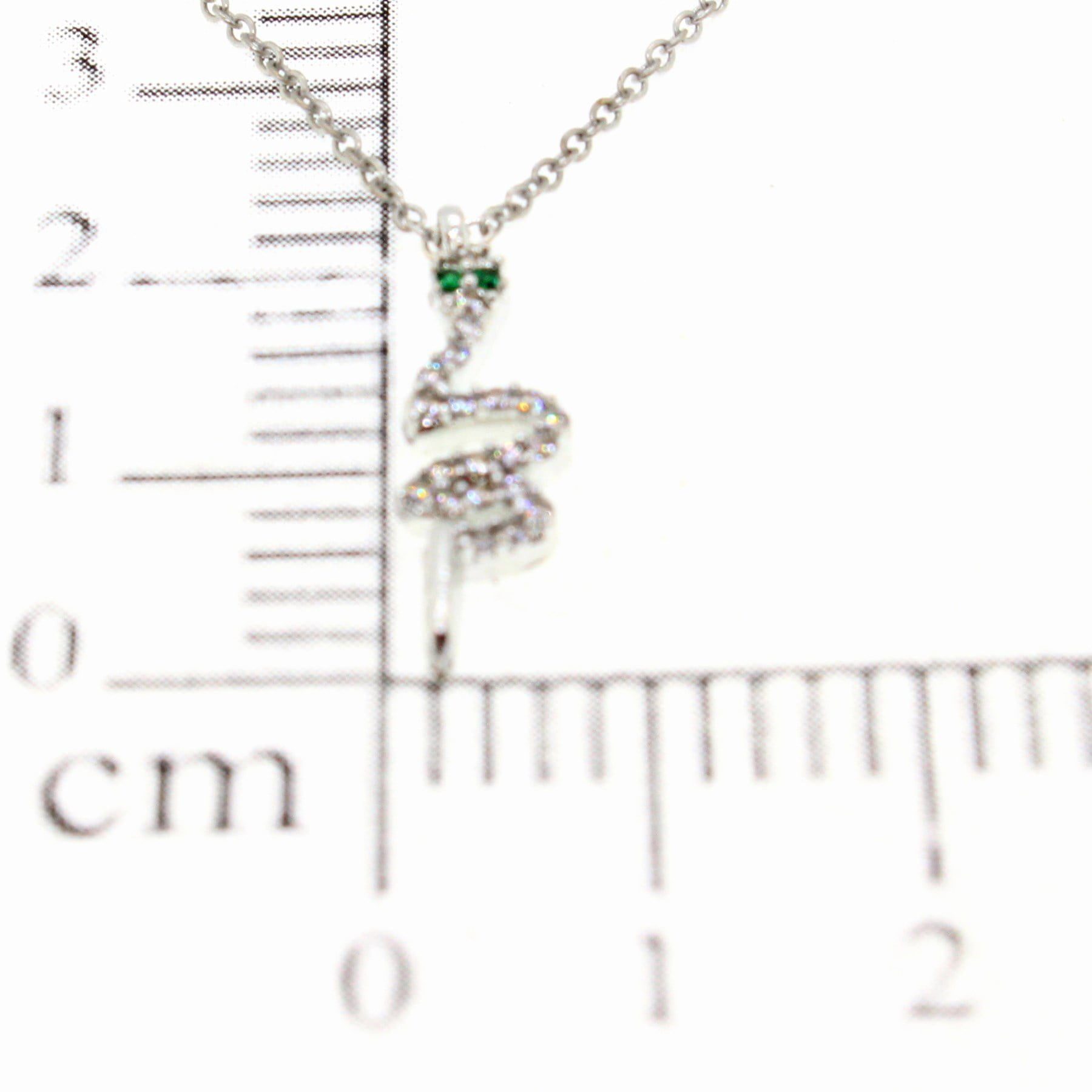 Toptan Gümüş Renk Zirkon Taşlı Kolye Yılan Kolye - 1776 6 Toptan Gümüş Renk Zirkon Taşlı Kolye Yılan Kolye - 1776 - Görsel 4