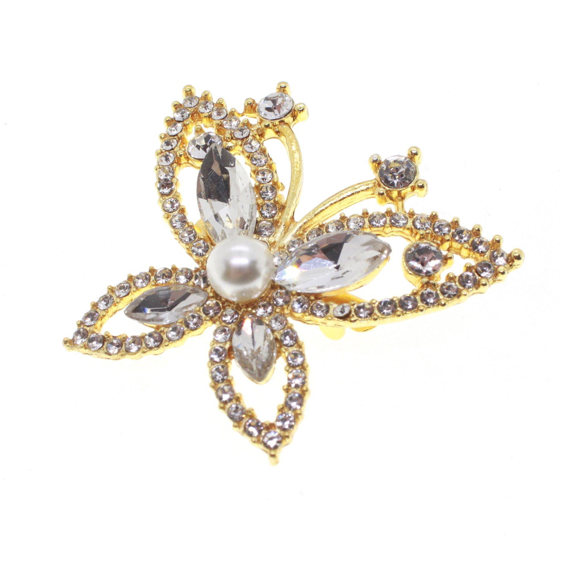 Toptan Altın Renk Kelebek Model Broş - 1679 3 Toptan Altın Renk Kelebek Model Broş - 1679 - Görsel 2