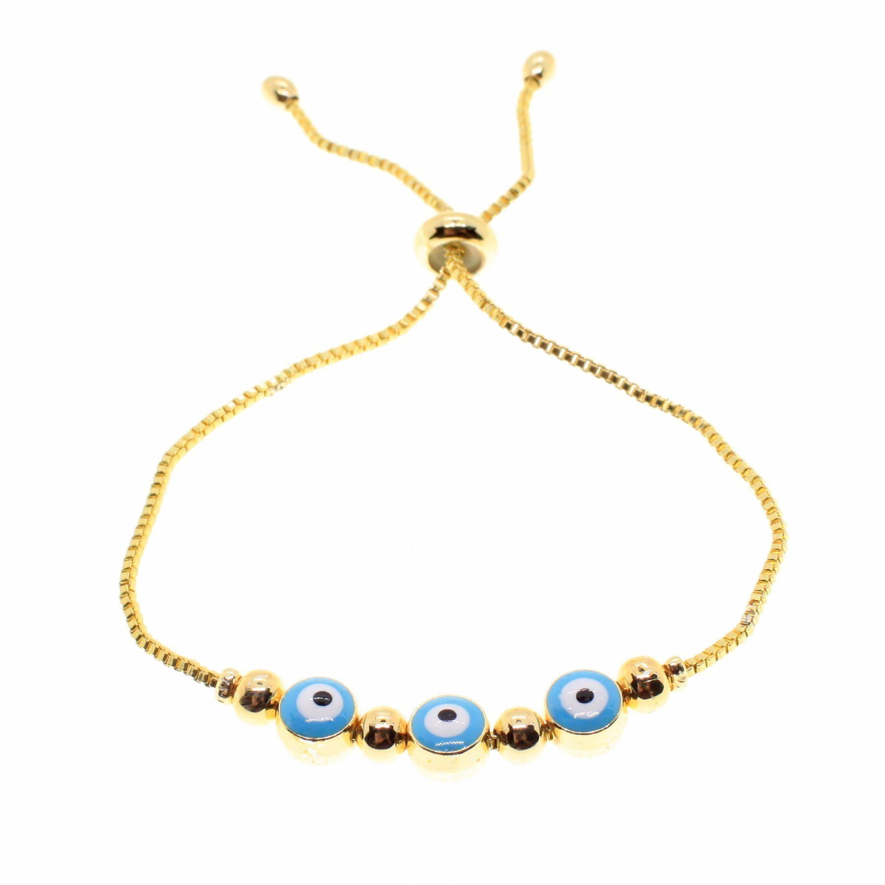 Toptan Altın Renk Turkuaz Göz Üçlü Macun Asansör Bileklik - 1764 4 Toptan Altın Renk Turkuaz Göz Üçlü Macun Asansör Bileklik - 1764 - Görsel 2