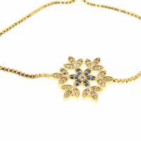 Toptan Altın Renk Kar Tanesi Model Asansör Zirkon Bileklik - 2029 5 f82879438d9a44469978619edff7d3c9-toptan taki