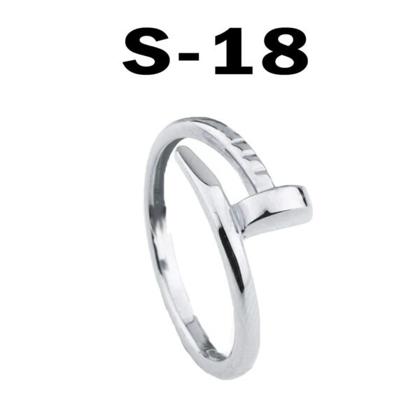 Toptan Kartier Model Çivi Yüzük Unisex Model - 2168 - Görsel 9