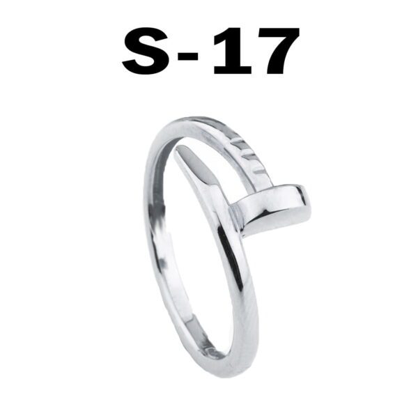 Toptan Kartier Model Çivi Yüzük Unisex Model - 2168 - Görsel 8