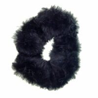 Toptan Renkli Peluş Simit Büyük Toka - 2194