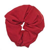 Toptan Kırmızı Renk Saten Simit Toka -  2212