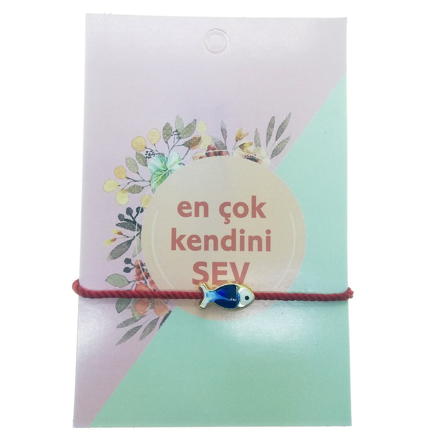 Toptan Altın Renk Kırmızı İp Balık Arkadaş Şans Bilekliği - 2283 5 Toptan Altın Renk Kırmızı İp Balık Arkadaş Şans Bilekliği  - 2283 - Görsel 3