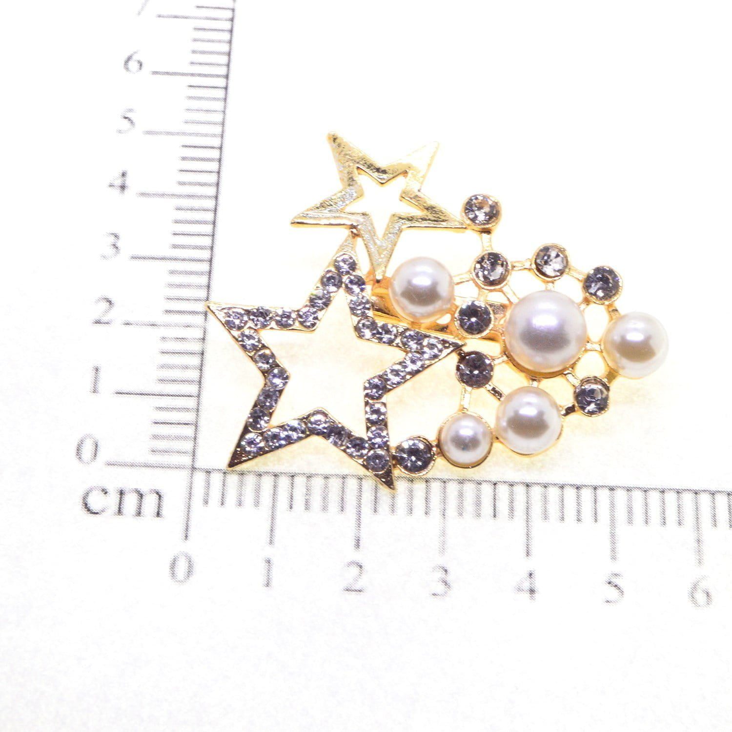 Toptan Altın Renk Yıldız Model Broş - 2351 5 Toptan Altın Renk Yıldız Model Broş - 2351 - Görsel 3