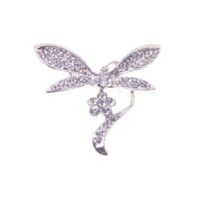 Toptan Gümüş Renk Yusufcuk Model Broş - 2360