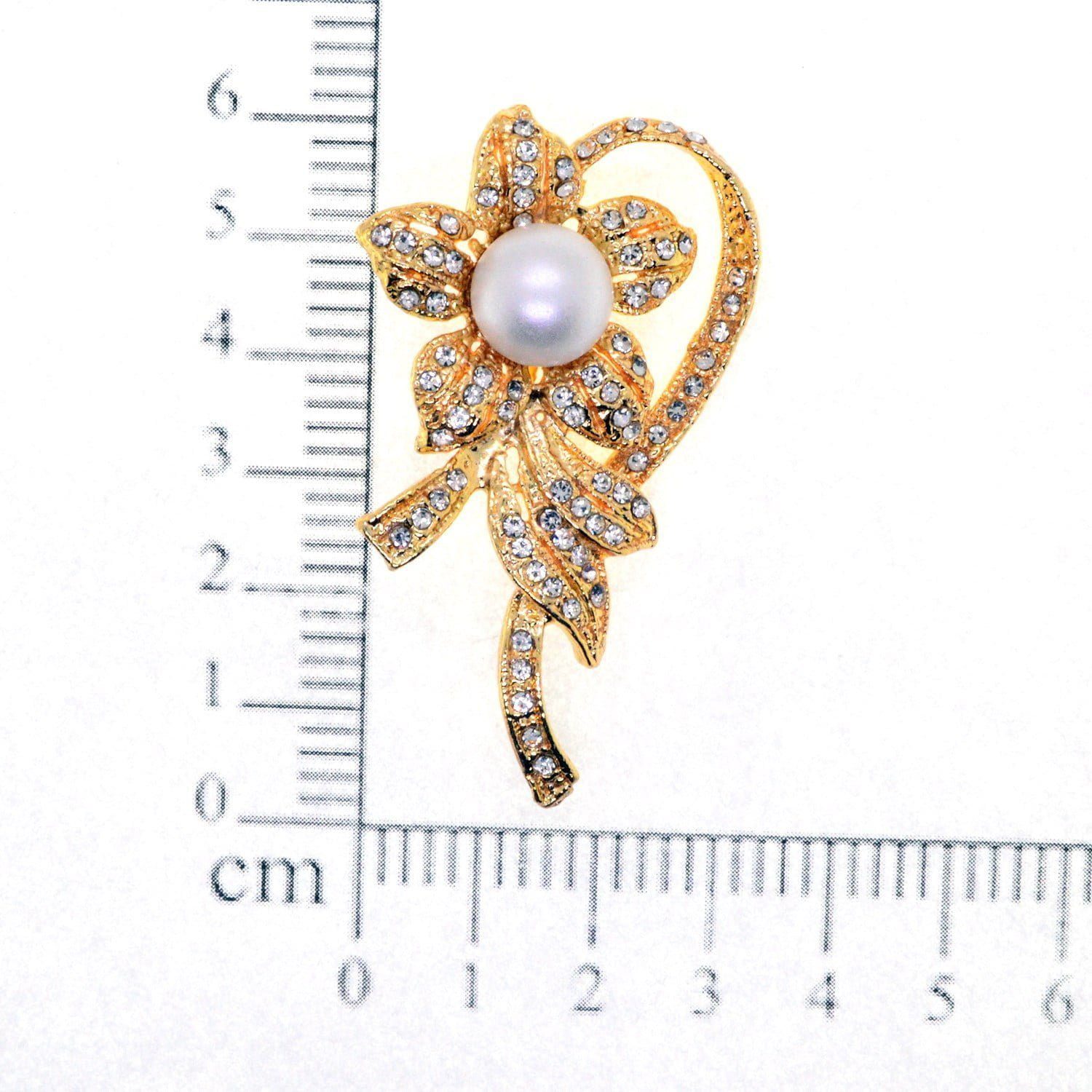 Toptan Altın Renk Çiçek Model Broş - 2353 5 Toptan Altın Renk Çiçek Model Broş - 2353 - Görsel 3