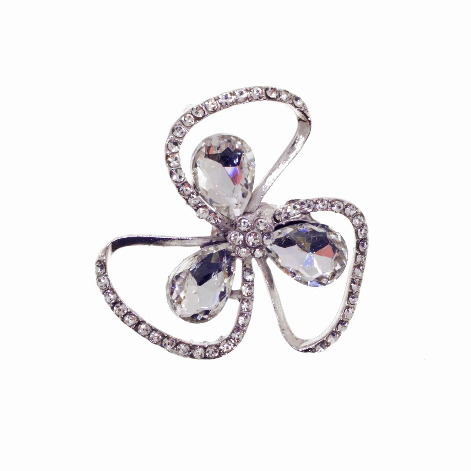 Toptan Gümüş Renk Rüzgar Gülü Model Broş - 2359 3 Toptan Gümüş Renk Rüzgar Gülü Model Broş - 2359