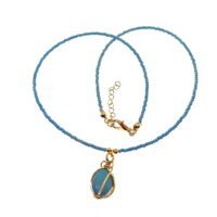 Toptan Altın Renk Kristal Cam Boncuk Karışık Yazlık Kolye - 2155 33 e9514ed903e841d8a25dedd70e5cf544 10-toptan taki