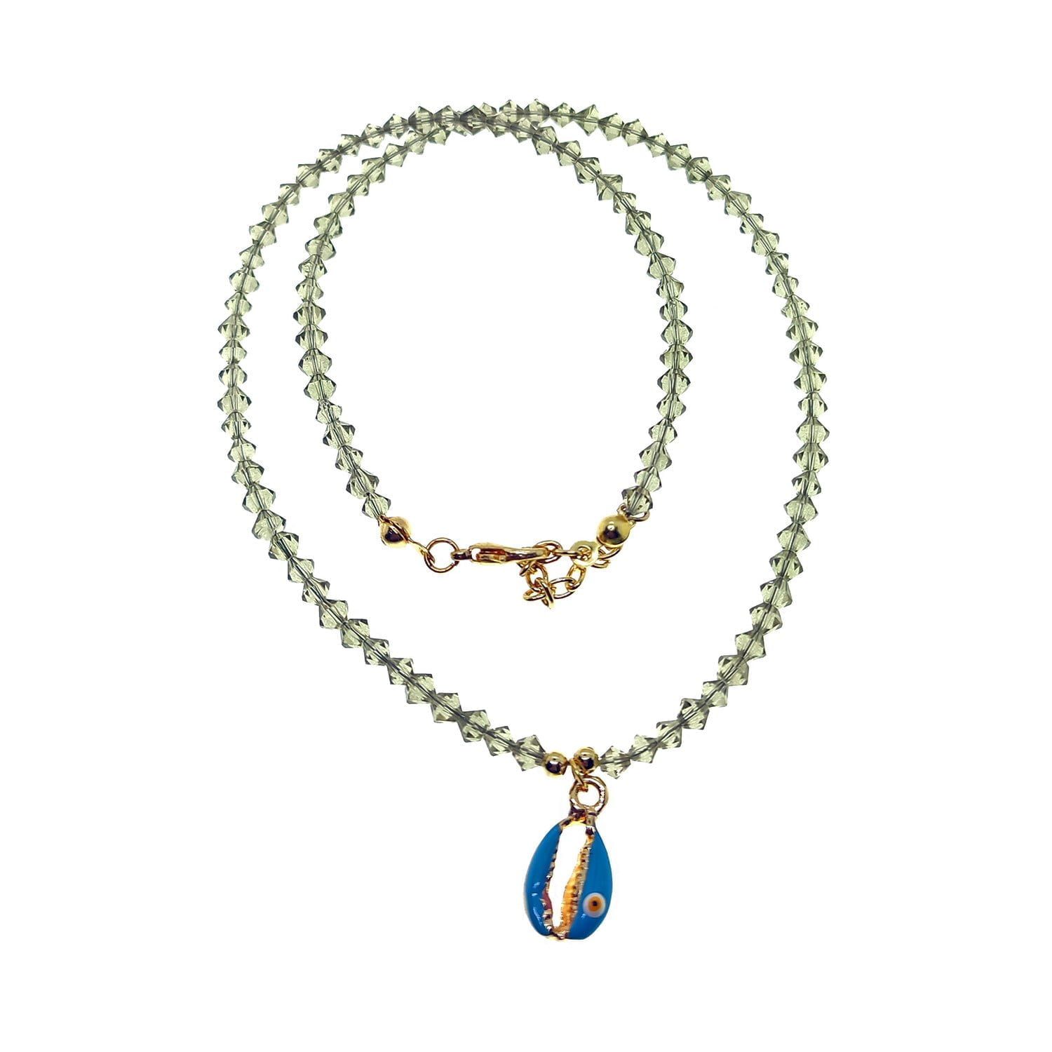 Toptan Altın Renk Kristal Cam Boncuk Karışık Yazlık Kolye - 2155 10 Toptan Altın Renk Kristal Cam Boncuk Karışık Yazlık Kolye - 2155 - Görsel 8