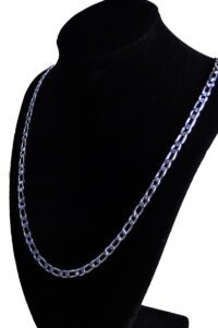 Toptan Gümüş Renk Uzun Kısa Bakla Unisex Çelik Kolye - 2678 11 2fc95ddb12694a1783271517e7a70596-toptan taki