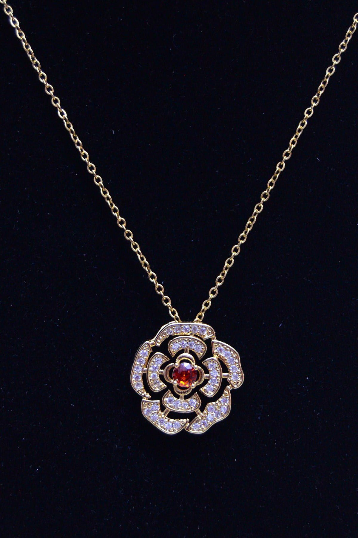 Toptan Altın Renk Spirial Çelik Kolye - 2506 3 Toptan Altın Renk Spirial Çelik Kolye - 2506