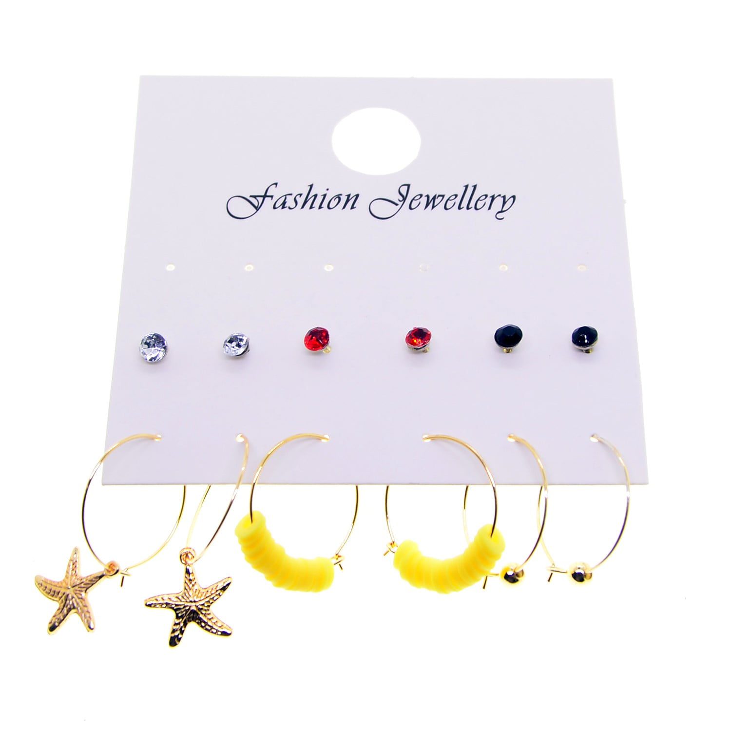 Toptan Altın Renk Yıldız Kombin Karışık Küpe - 2700 8 Toptan Altın Renk Yıldız Kombin Karışık Küpe - 2700 - Görsel 6