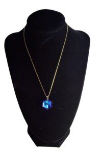 Toptan Altın Renk Mavimsi Kartanesi Çelik Kolye - 2455 9 539cbcc51ae2429cbff40cacae15f004-toptan taki