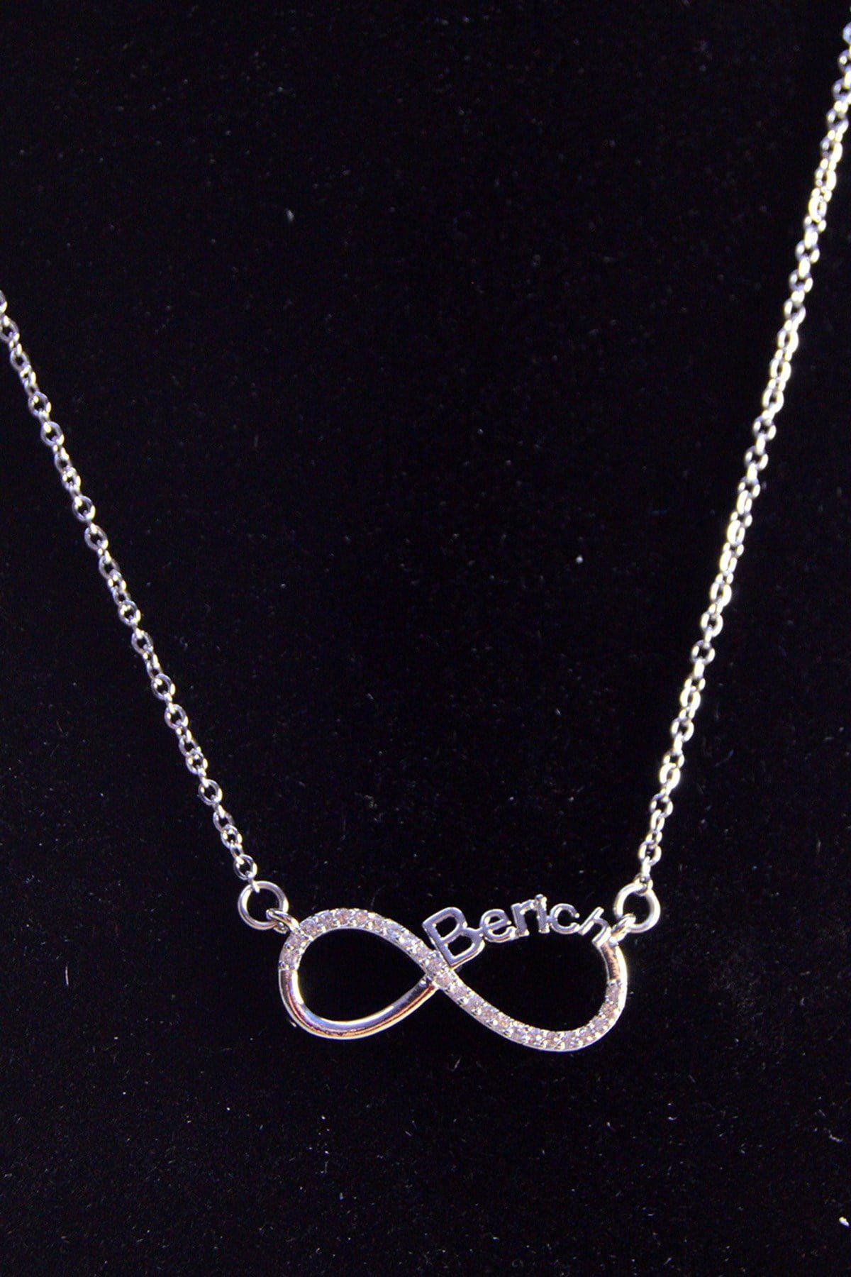 Toptan Gümüş Renk Zengin Ol Yazılı Sonsuzluk Çelik Kolye - 2463 3 Toptan Gümüş Renk Zengin Ol Yazılı Sonsuzluk Çelik Kolye - 2463