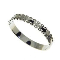 Toptan Gümüş Renk Model Çelik Kelepçe Bileklik - 2670 9 b0545bbfb436464d84e599ffd9a0b9e0-toptan taki