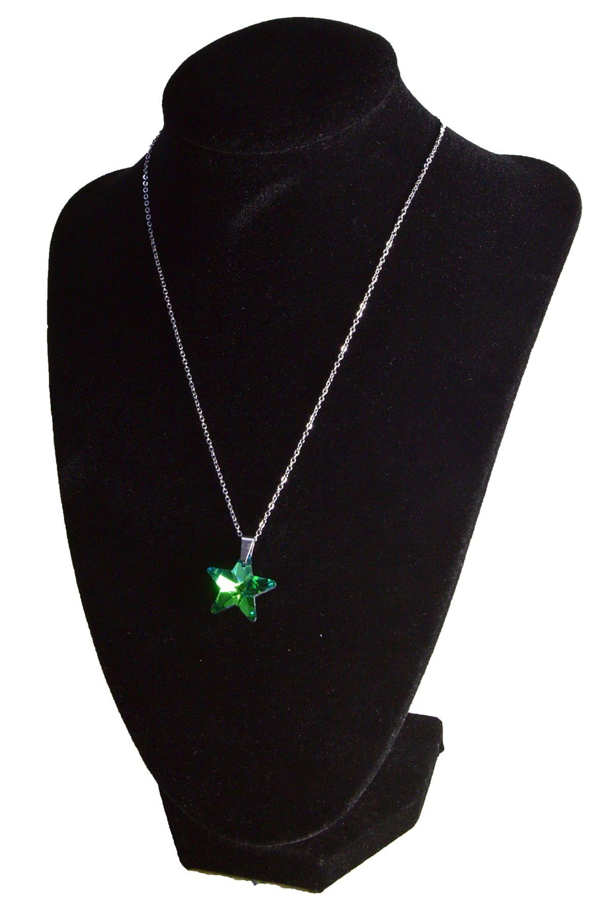 Toptan Gümüş Renk Yeşilimsi Yıldız Çelik Kolye - 2438 4 Toptan Gümüş Renk Yeşilimsi Yıldız Çelik Kolye - 2438 - Görsel 2