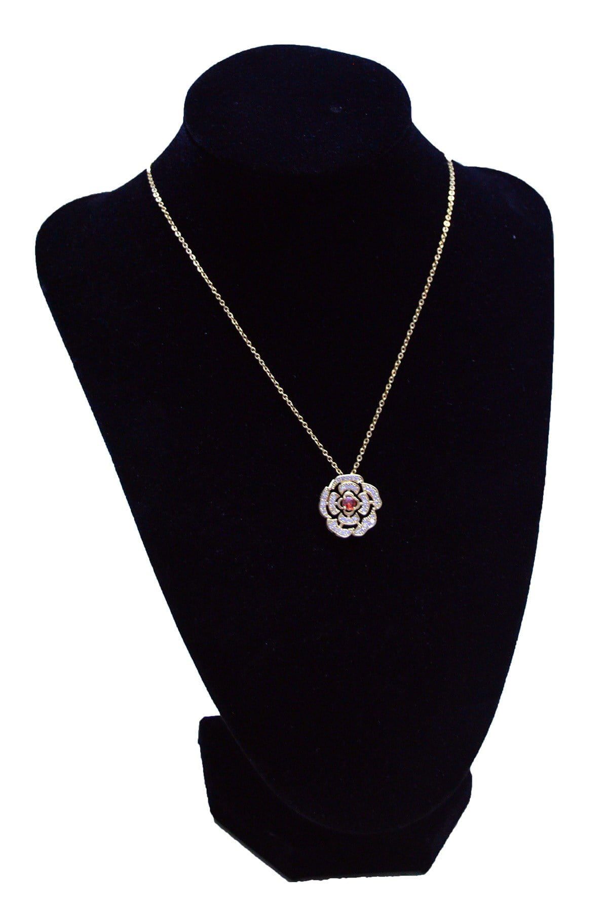 Toptan Altın Renk Spirial Çelik Kolye - 2506 4 Toptan Altın Renk Spirial Çelik Kolye - 2506 - Görsel 2