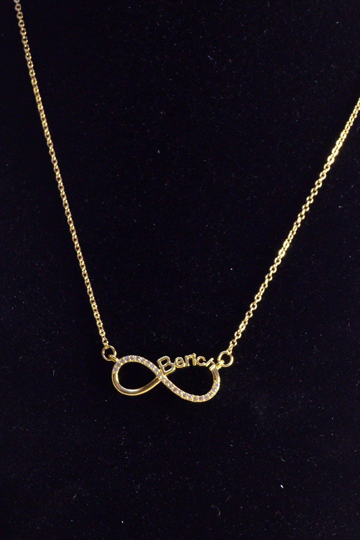 Toptan Altın Renk Zengin Ol Yazılı Sonsuzluk Çelik Kolye - 2462 3 Toptan Altın Renk Zengin Ol Yazılı Sonsuzluk Çelik Kolye - 2462